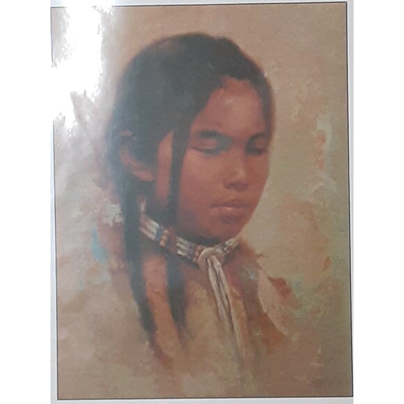 Shinysun's Cross Stitching Native American Indian Cross Stitch Pattern Chart - Picture 4 of 10